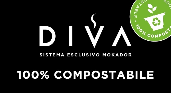 Le capsule Diva 100% compostabili